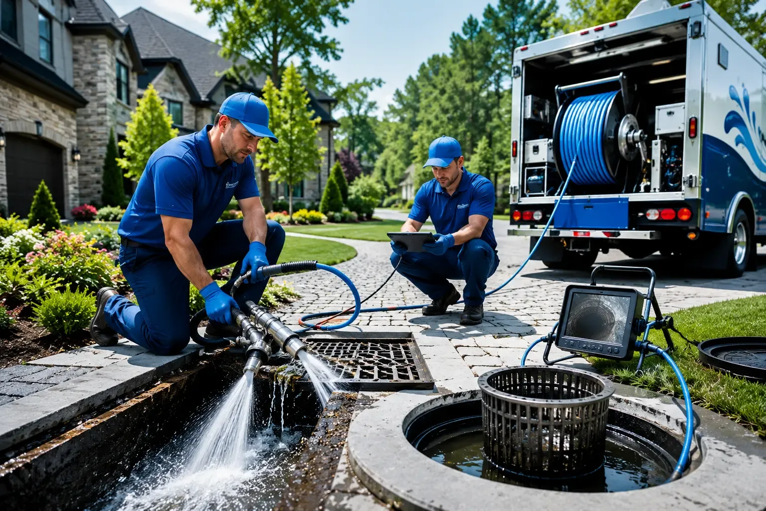 Local outdoor drain cleaning professionals in Gilbert, WV