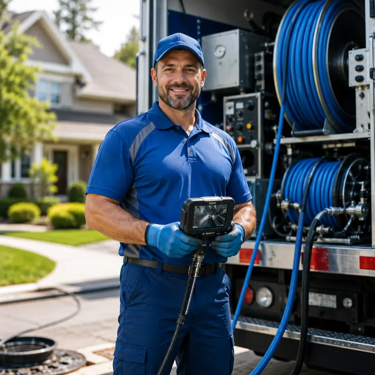 Local outdoor drain cleaning specialists in Gilbert, WV